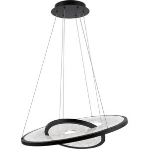 Jupiter LED 26.88 inch Black Chandelier Ceiling Light