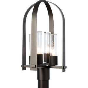 Triomphe 4 Light 21.5 inch Natural Iron Outdoor Post Light