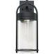 Langston LED 16.88 inch Black Outdoor Wall Sconce