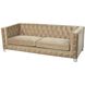 Concepcion Champagne Gold with Silver Sofa