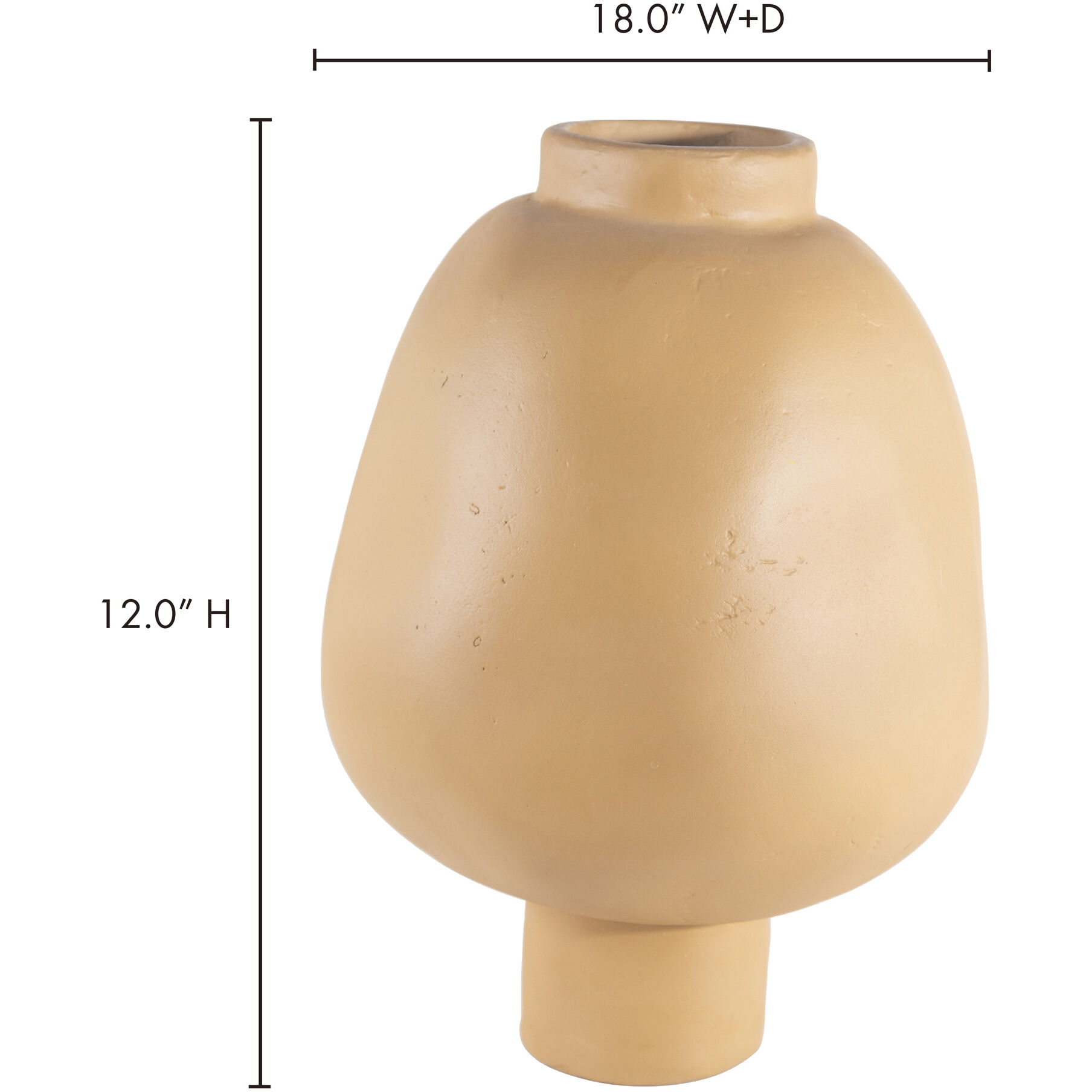 Oma 18 X 12 inch Decorative Vessel