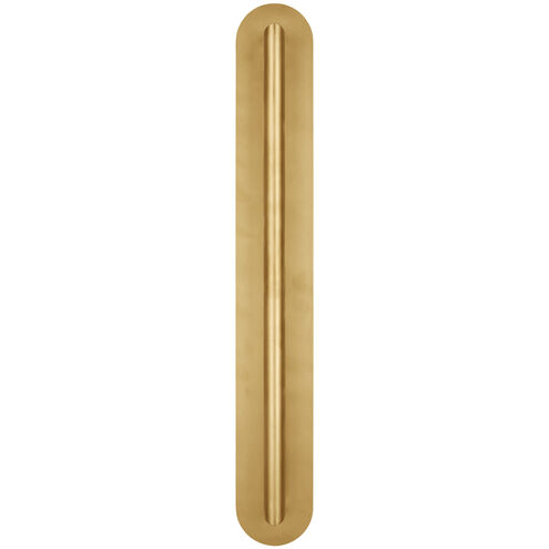 Kelly by Kelly Wearstler Fielle 1 Light 3.9 inch Natural Brass ADA Wall Sconce Wall Light