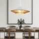 Alora Mood Daphne 1 Light 15 inch White and Brown Cotton Rope Pendant Ceiling Light