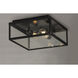 Catalina 2 Light 13 inch Dark Bronze Outdoor Flush Mount