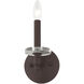 Bennington 1 Light 5 inch Bronze Wall Sconce Wall Light