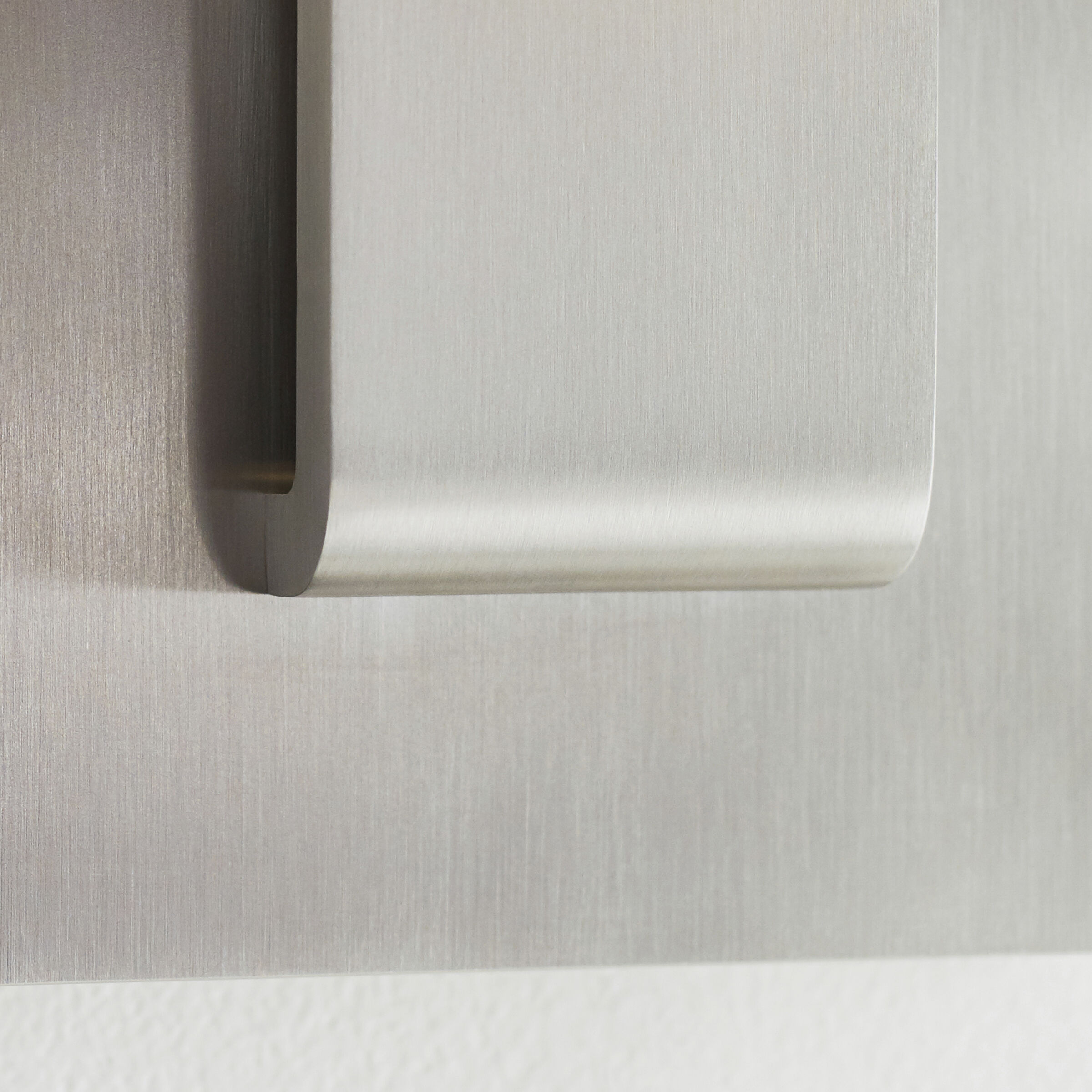 Sean Lavin Kisdon LED Satin Nickel ADA Wall Light, Integrated LED