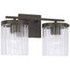 Vaughn 2 Light 14.5 inch Oil Rubbed Bronze Vanity Light Wall Light