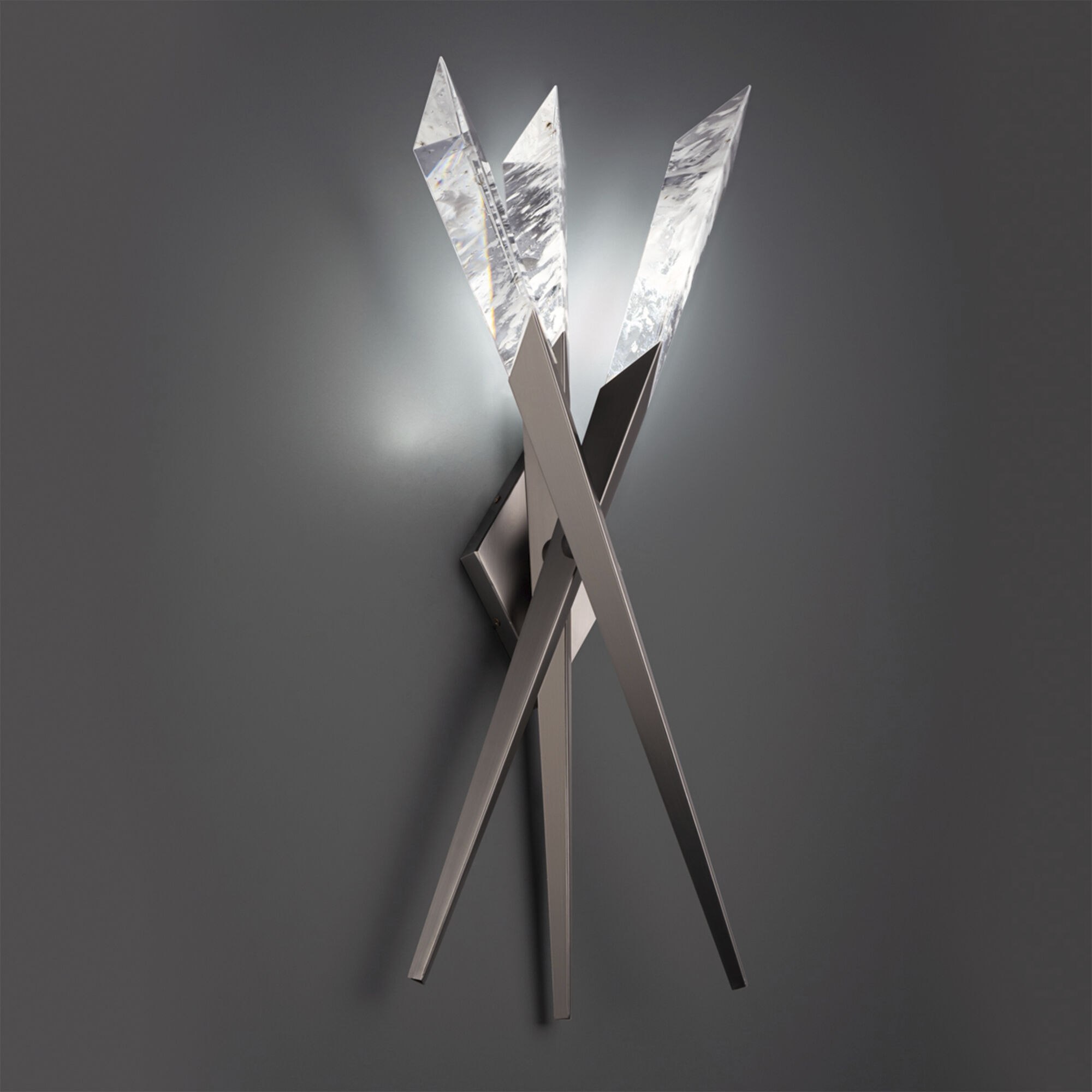 Solitude LED 10 inch Antique Nickel Wall Sconce Wall Light, Beyond