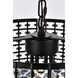 Elise 4 Light 17 inch Black Pendant Ceiling Light