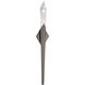 Beyond Solitude LED 5.4 inch Antique Nickel Wall Sconce Wall Light, Beyond