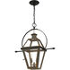 Rue De Royal 2 Light 21 inch Industrial Bronze Outdoor Hanging Lantern