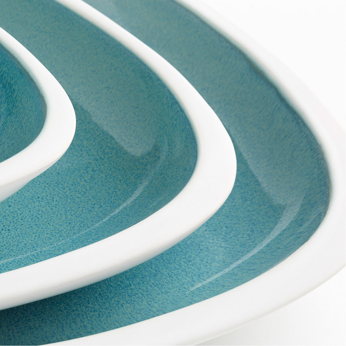 Nice Dream White And Green Tray, Small