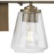 Martenne 4 Light 31.87 inch Aged Bronze Bathroom Vanity Light Wall Light