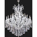 Maria Theresa Royal 24 Light 46 inch Silver Entry Chandelier Ceiling Light, Royal
