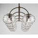 Lenora 10 Light 47 inch Dark Bronze Linear Chandelier Ceiling Light