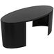 Marigold 72 X 32 inch Ebony Walnut Desk