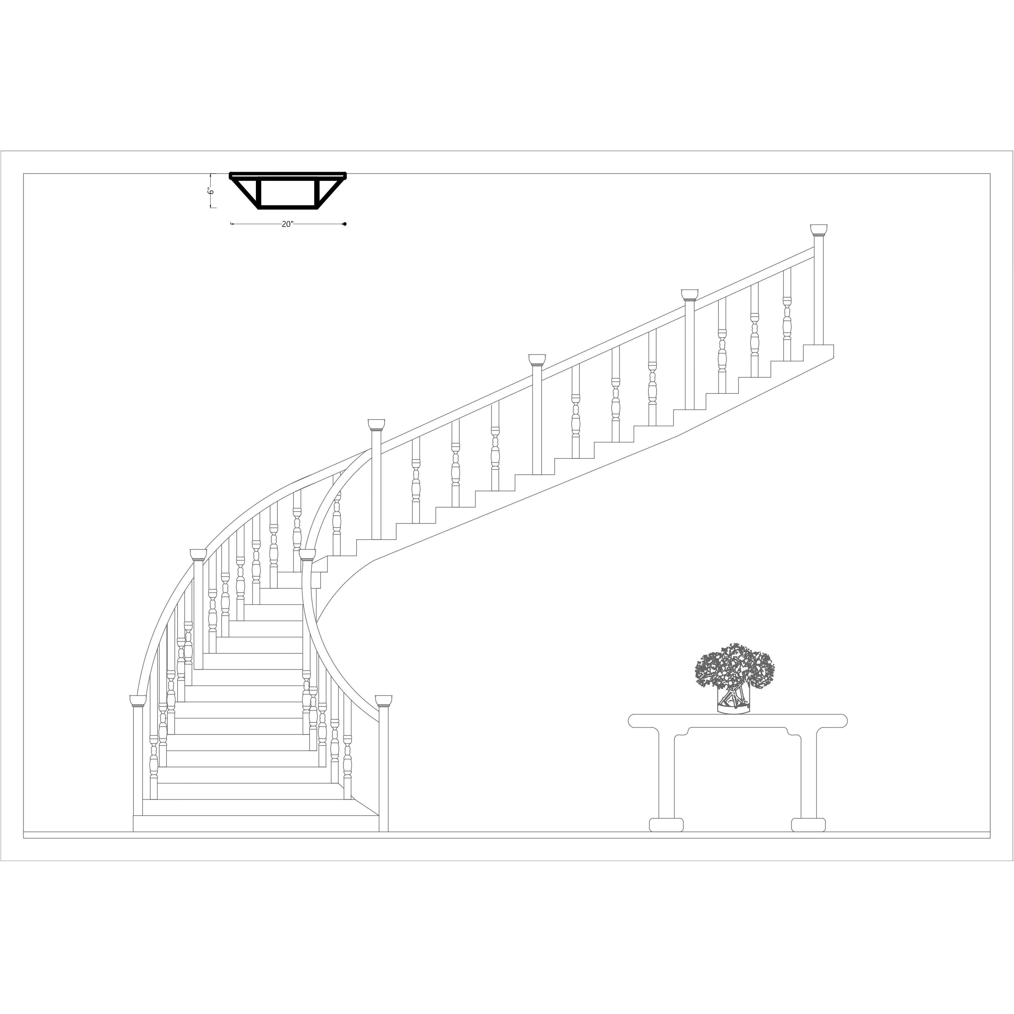 Suzanne Kasler Morrison 4 Light 20 inch Brushed Nickel Flush Mount Ceiling Light