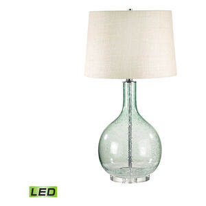 Peridot 28 inch 9.5 watt Green Table Lamp Portable Light in LED