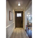 Vaughn 1 Light 6 inch Chrome Flush Mount Ceiling Light