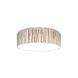 Galleria Reed Satin Nickel 12 inch Recessed Light Shade