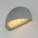 Pathfinder LED 4.5 inch Silver Outdoor Wall Mount