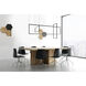 Arkell LED 19 inch Black Multi-Pendant Ceiling Light