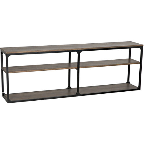 Novie 84 X 15.5 inch Matte Black Console, Large