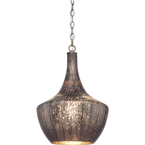 Segreto 1 Light 13.75 inch Antique Gray/Cloud Pendant Ceiling Light