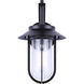Navy 8 inch Black Outdoor Lighting
