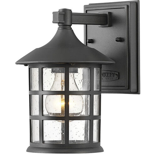 Freeport Coastal Elements Outdoor Wall Mount Lantern in Textured Black