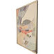 Subdued Motion Green and Gray and Multi and Orange Canvas