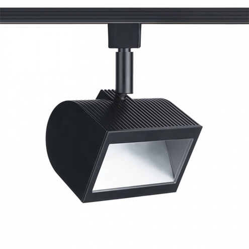Wall Wash 1 Light 120 Black Track Head Ceiling Light in 3000K, H Track