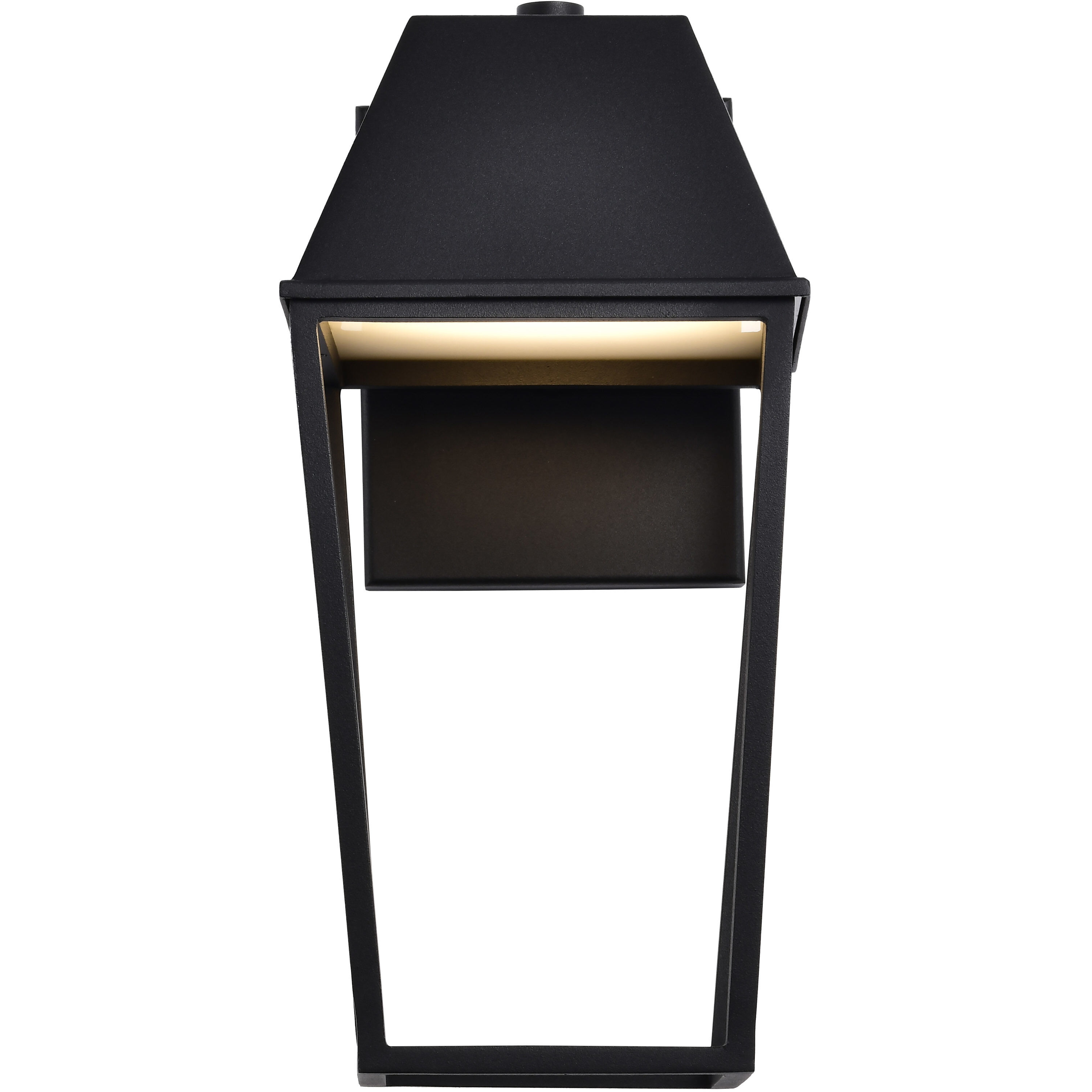 Colt LED 15.5 inch Matte Black Outdoor Wall Light