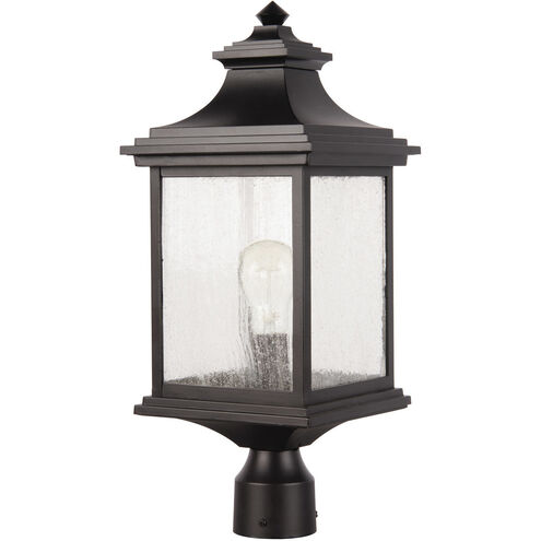 Gentry 1 Light 20 inch Midnight Outdoor Post Mount, Medium