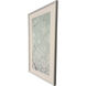 Birds and Flowers I Green and Beige and Gray Framed Art
