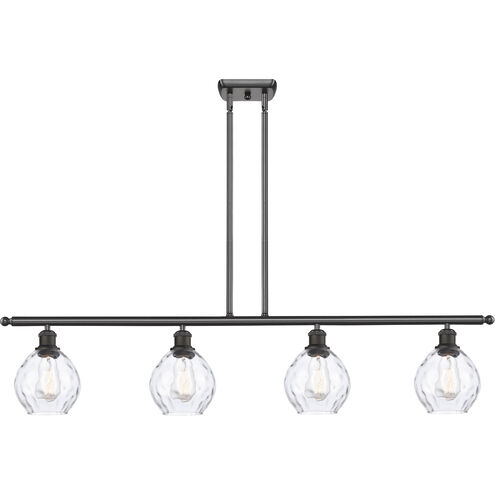 Ballston Small Waverly LED 48 inch Oil Rubbed Bronze Island Light Ceiling Light, Ballston