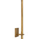 Kelly Wearstler Axis LED 4.5 inch Antique-Burnished Brass Sconce Wall Light, Medium