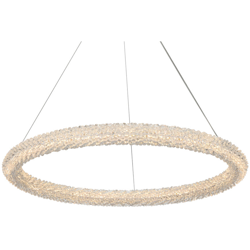 Bowen 1 Light 32 inch Satin Gold Chandelier Ceiling Light