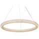 Bowen 1 Light 32 inch Satin Gold Chandelier Ceiling Light