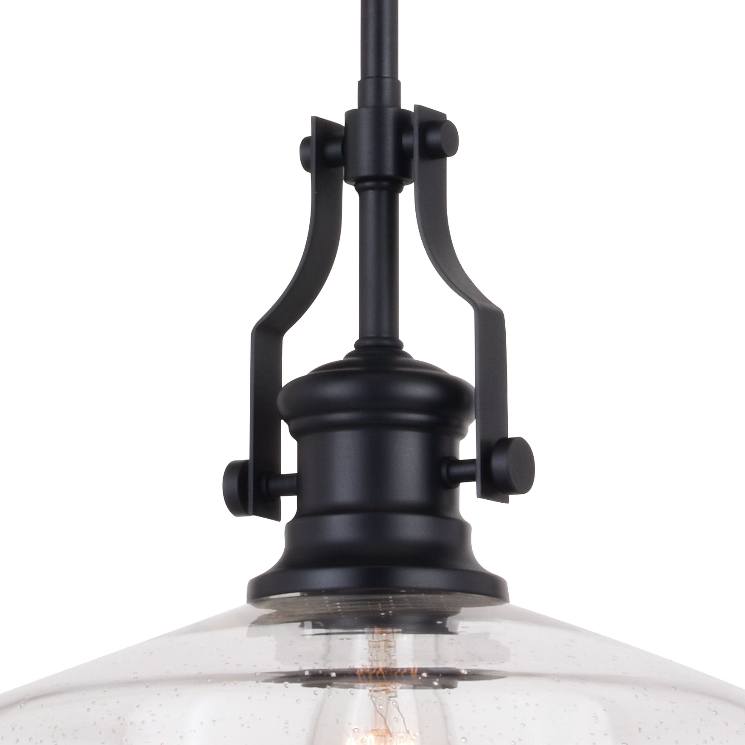 Beloit LED 12 inch Matte Black Pendant Ceiling Light
