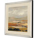 Warm Bay Orange and Beige and Rust and Yellow Framed Art