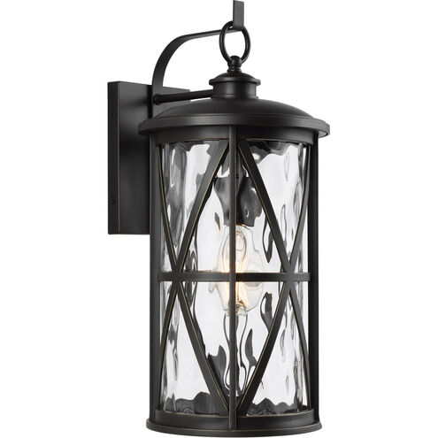 Millbrooke 1 Light 19.25 inch Antique Bronze Outdoor Wall Lantern, Medium