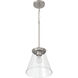 Connell 1 Light 10 inch Brushed Polished Nickel Pendant Ceiling Light