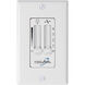 Aluma White Wall Mount Fan Control