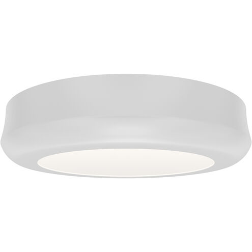 Parthenon LED 5 inch White Flush Mount Ceiling Light in 3000K, dweLED