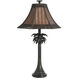 Signature 26 inch 60 watt Dark Brown Table Lamp Portable Light