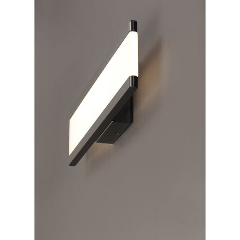 Visor LED 36 inch Black Vanity Light Wall Light