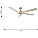 Aspen 70 inch Aged Pewter with Dark Walnut Blades Ceiling Fan