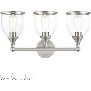 Ashridge 3 Light 24.00 inch Bathroom Vanity Light