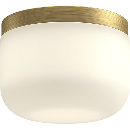 Mel LED 5.13 inch Brushed Gold Flush Mount Ceiling Light